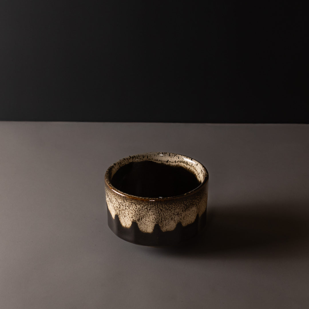 Premium 11cm Mocha Brown Matcha Tea Bowl 400ml Dishwasher Microwave Safe