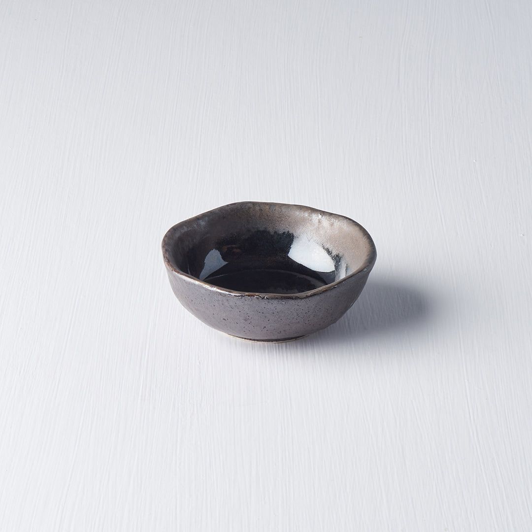 Sauce Bowl 8cm Black Mingei Glaze - SuperSaverAU - view 3