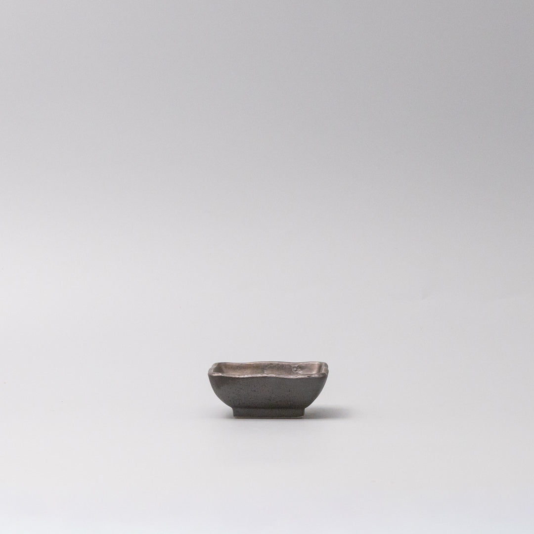 Premium 7cm Gloss Black Glaze Ceramic Sauce Dish 30ml Dishwasher Microwave Safe