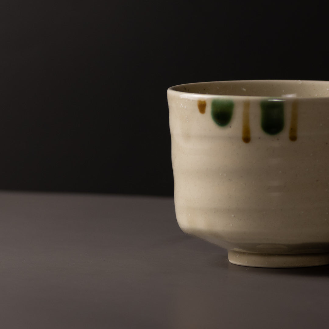 Premium 10cm Tea Garden Matcha Tea Bowl 400ml Dishwasher Microwave Safe