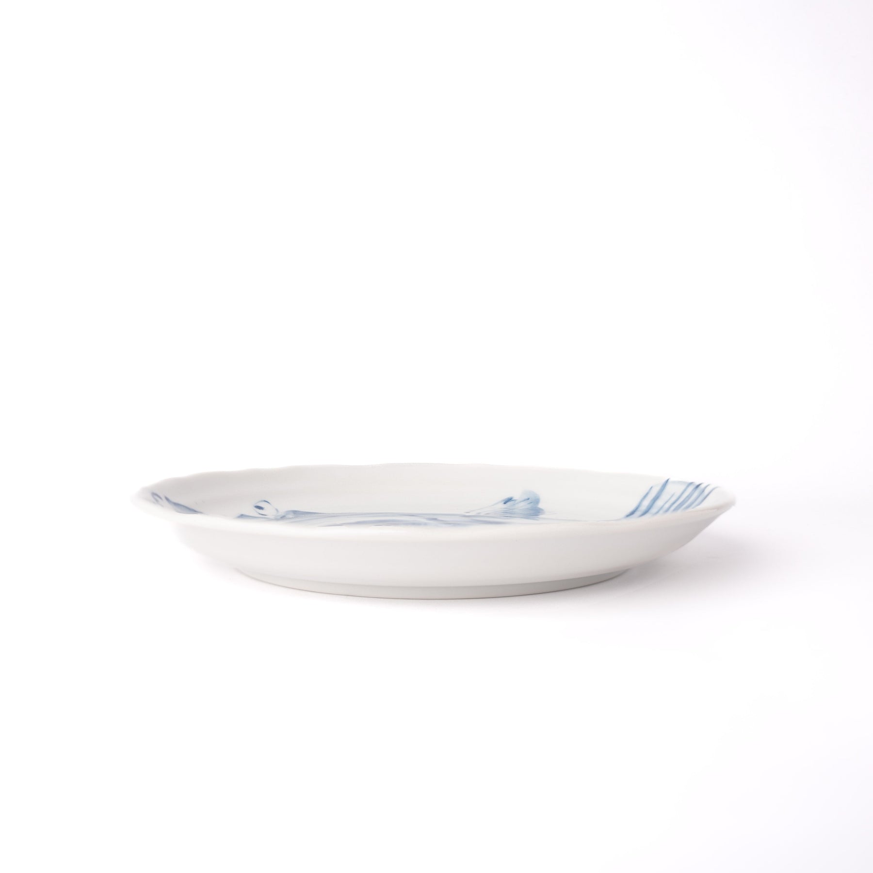 Premium 16cm Fugu Design Ceramic Plate Dishwasher Microwave Safe