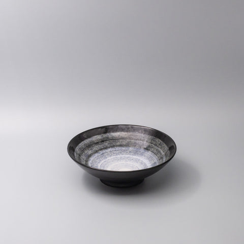 Premium Ramen Bowl – Light Blue Cloud Glaze 24cm, 900ml