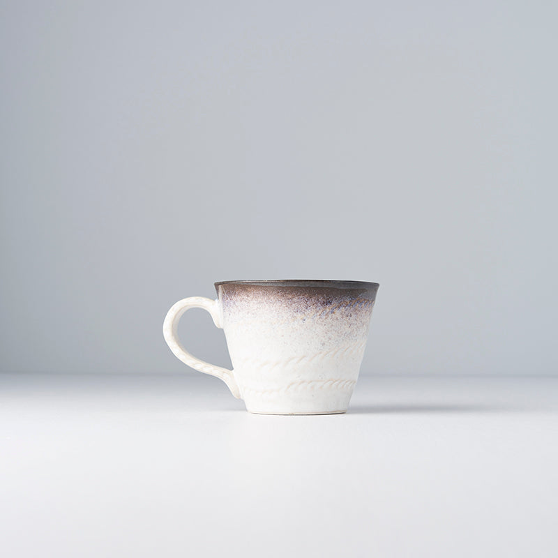 Premium 200ml Sky Blue Glaze Ceramic Mug with Handle Dishwasher Safe