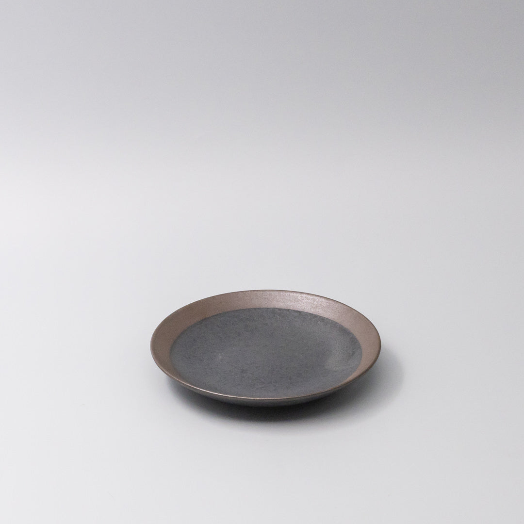 Premium Bisque Edge Saucer – Black 15cm