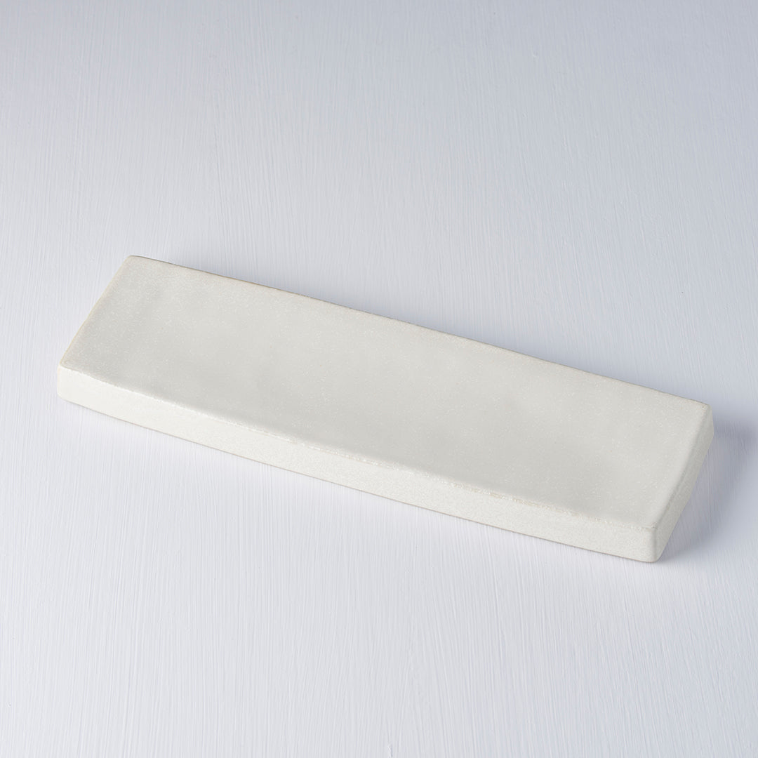 Premium Rectangular Ceramic Plate – Craft White Glaze 29 x 9cm