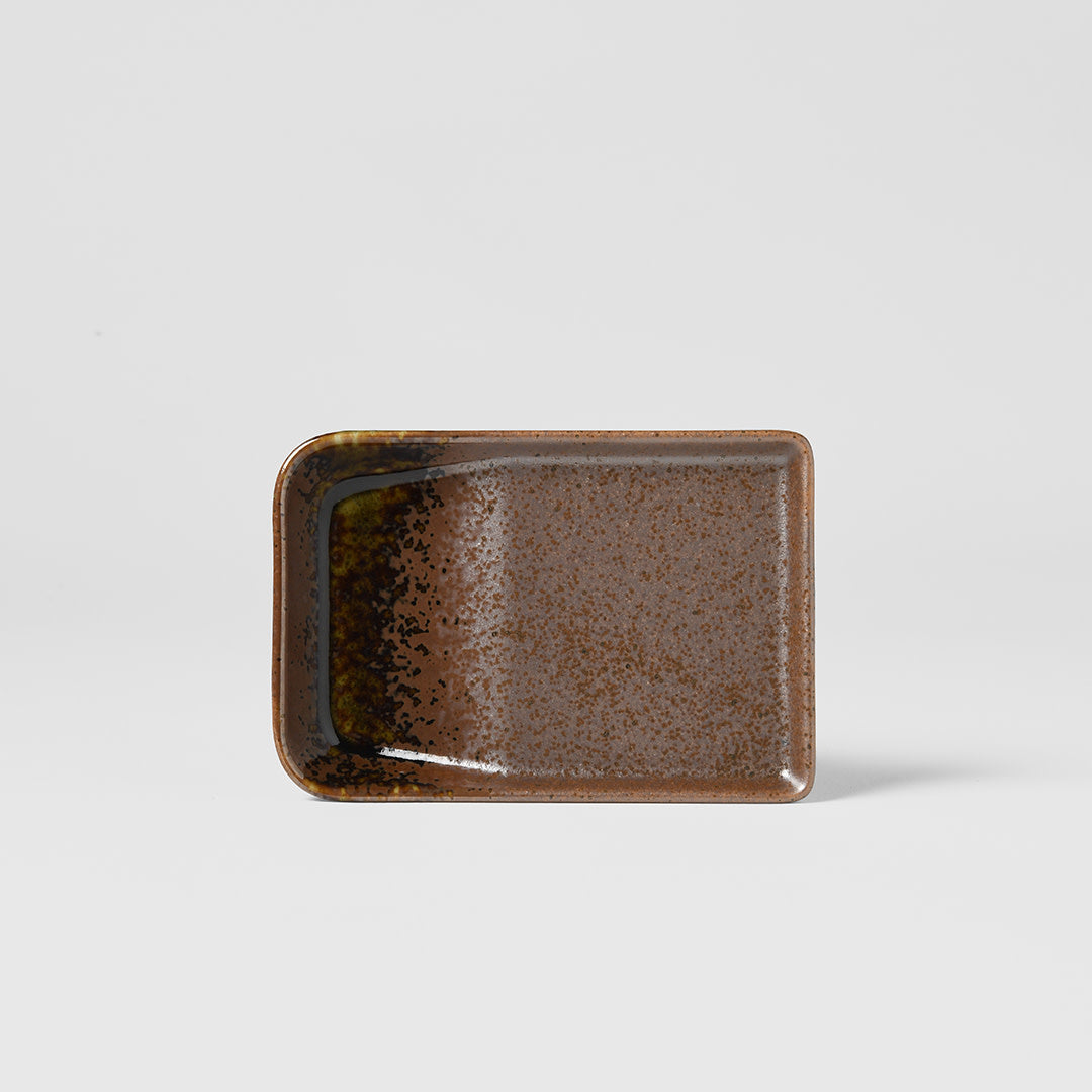 Premium 13cm Shigaraki Brown Glaze Ceramic Sauce Dish 30ml Dishwasher Microwave Safe