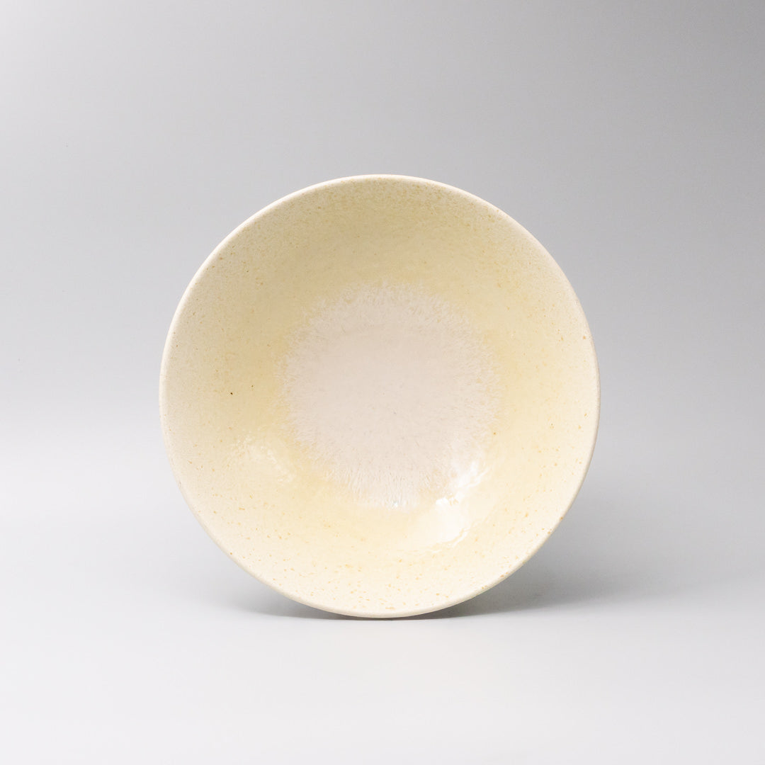 Premium 24cm Buttermilk Glaze Ramen Bowl Japanese Tableware
