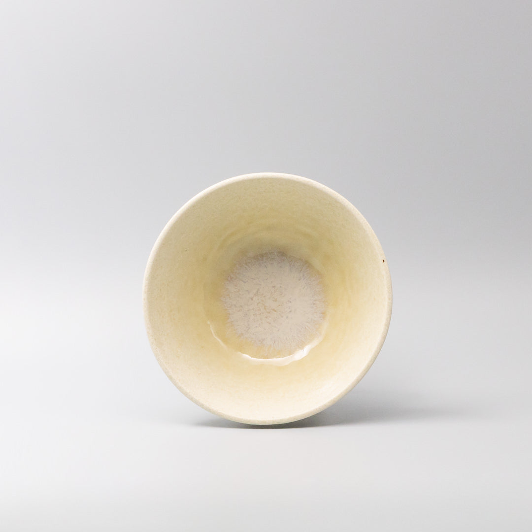 Buttermilk Glaze 19cm Udon Bowl White Japanese Noodle Bowl