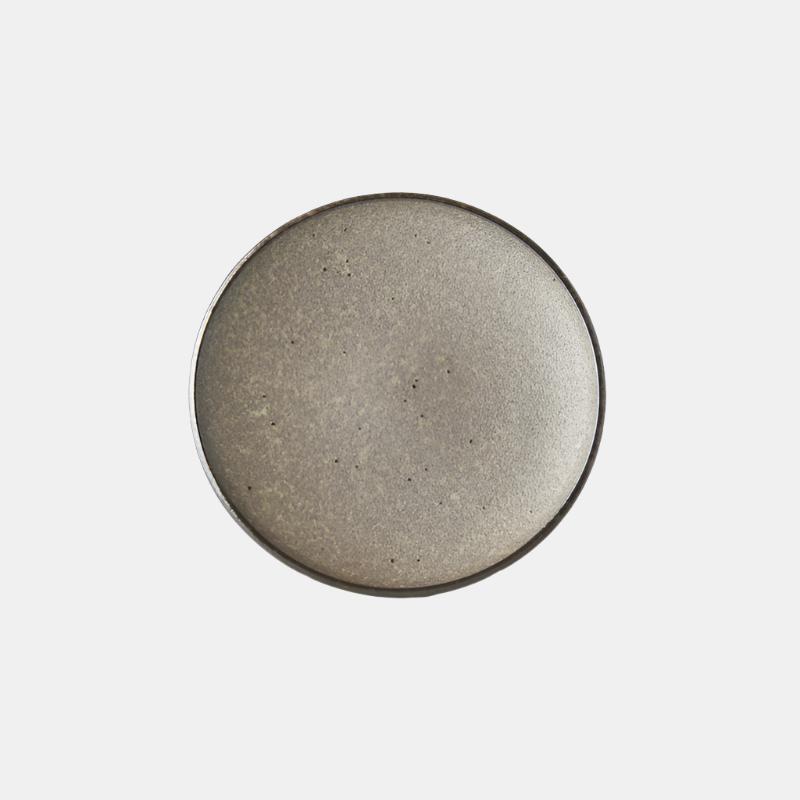 Premium Tapas Plate – Brown Earth Glaze 17cm
