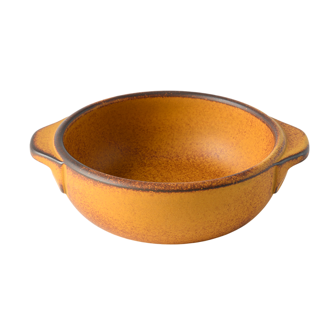Premium Yellow Donabe Oven Pot with Handle – 400ml
