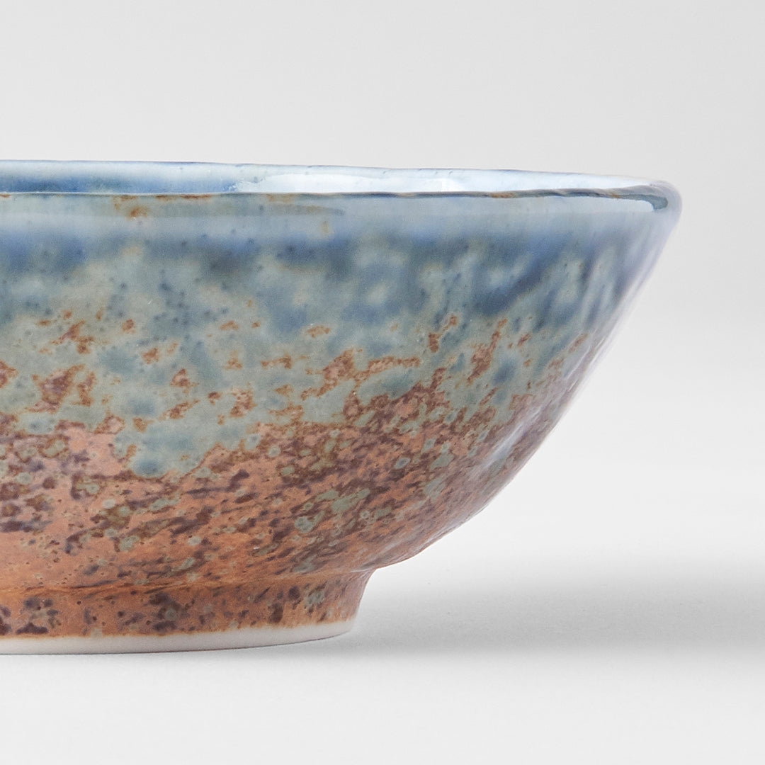 Premium Ceramic Tapas Bowl – Brown Earth & Sky Glaze 13cm