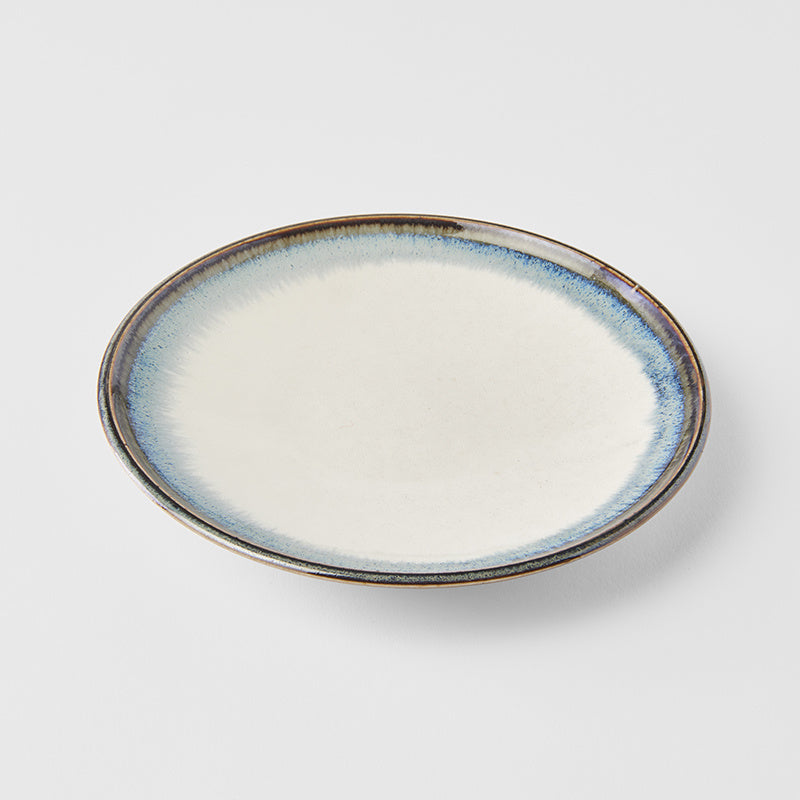 Premium 25.5cm Aurora Glaze Ceramic Dinner Plate Dishwasher Microwave Safe