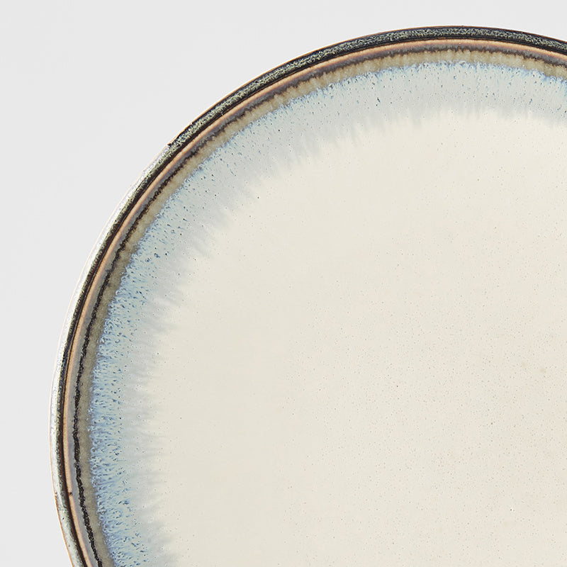 Premium 25.5cm Aurora Glaze Ceramic Dinner Plate Dishwasher Microwave Safe