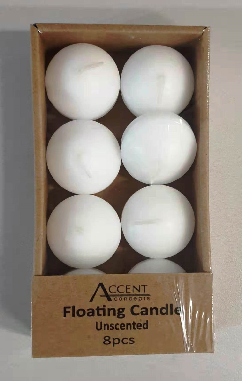 White Floating Candles - 192 Pack, Wax, Decorative for Home Atmosphere - SuperSaverAU - view 1