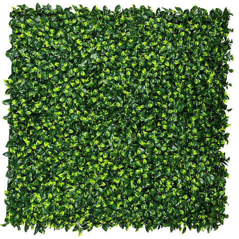 Jasmine Hedge Screen Green Wall Panel UV Resistant 100cm x 100cm - Easy Install, Low Maintenance - SuperSaverAU - view 1