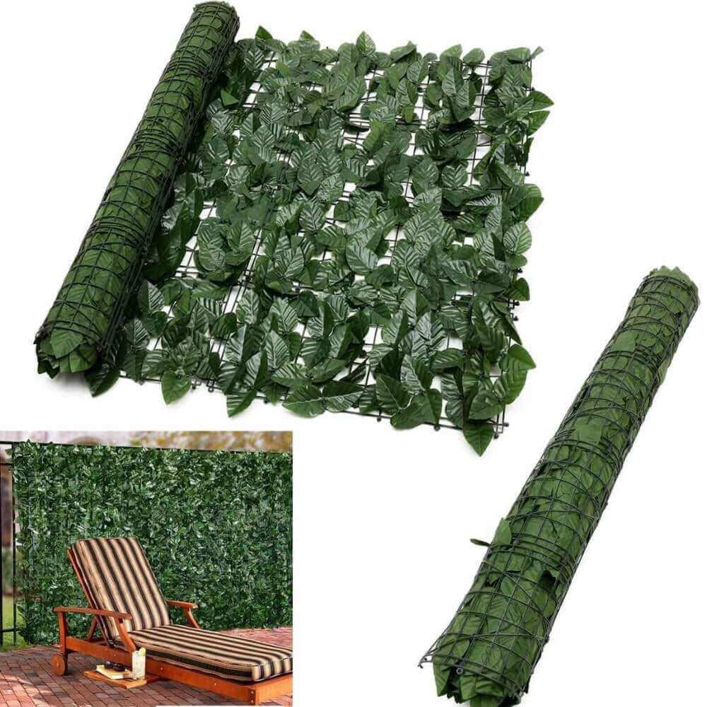Artificial Ivy Leaf Hedging 3m x 1m - UV Resistant, Child & Pet Friendly - SuperSaverAU - view 1