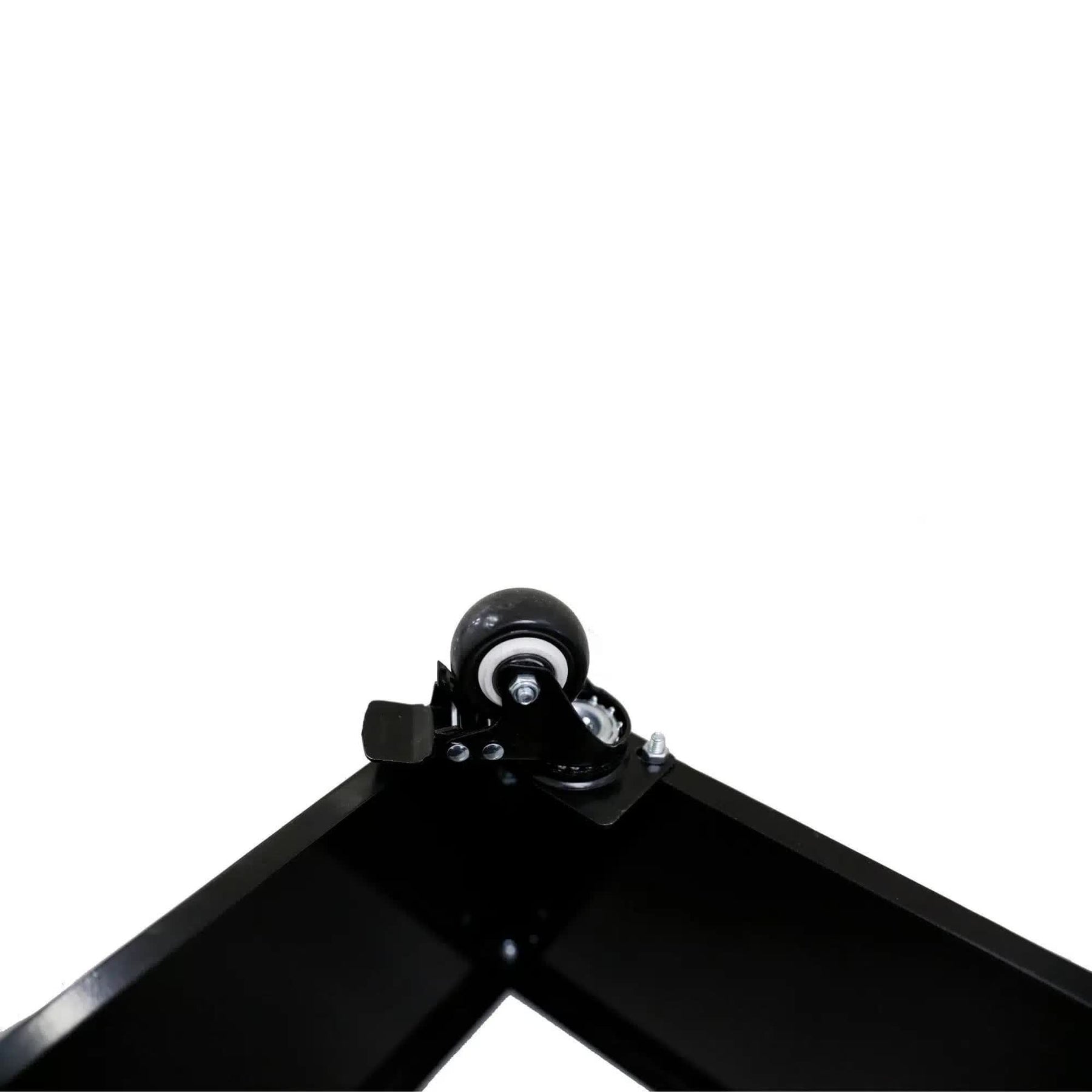 Designer Plants Metal Planter with Wheels 110cm Long, Black, Flat Pack - SuperSaverAU - view 4