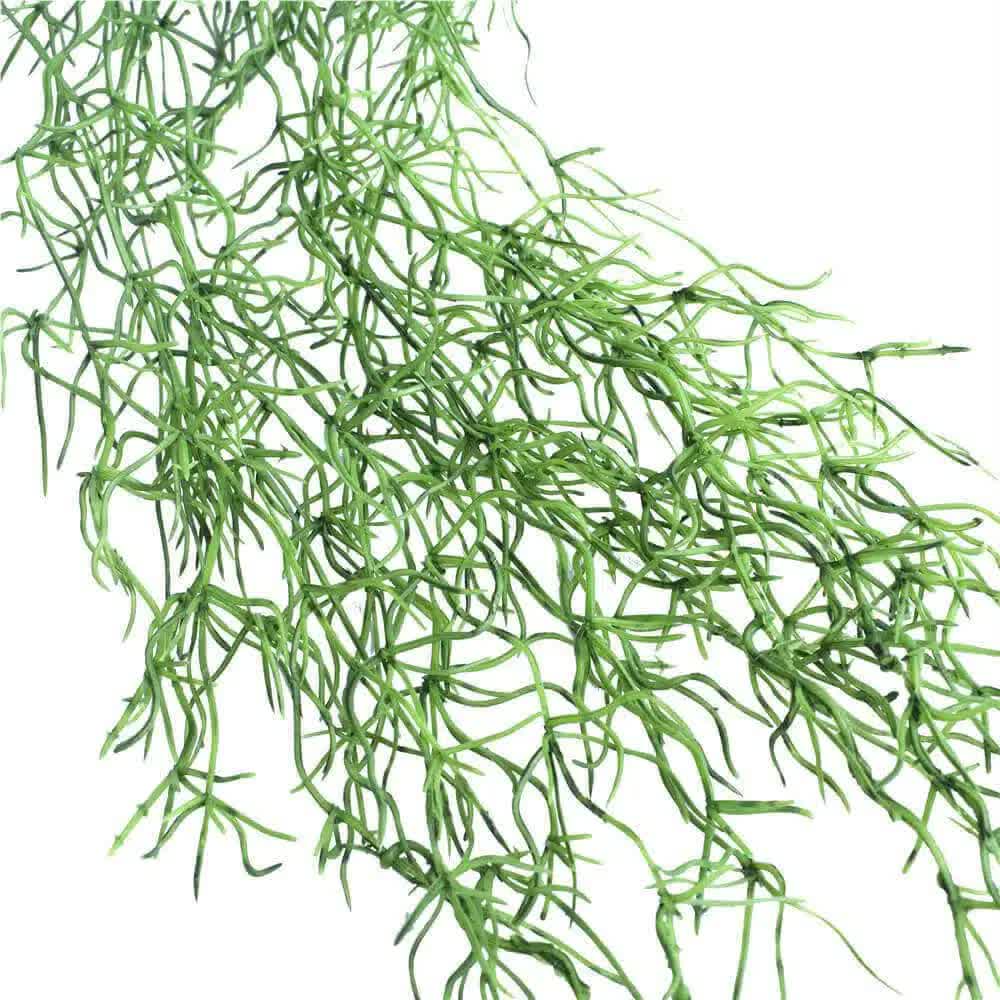 Designer Plants Artificial Air Plant / Spanish Moss Hanging Vine 120cm - Lifelike, Low-Maintenance, Perfect for Air Plants - SuperSaverAU - view 2