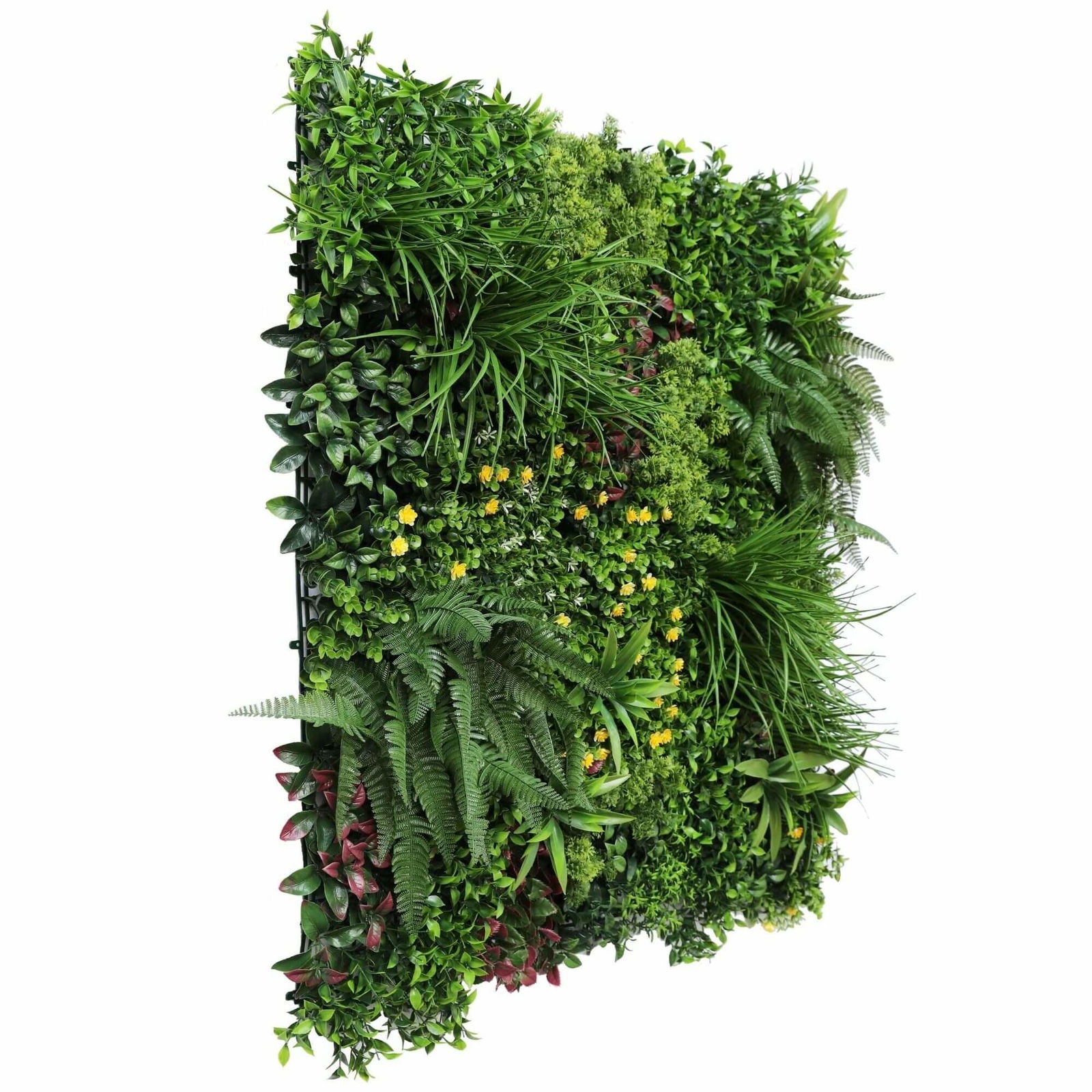 Luxury Country Fern Vertical Garden Panel 1m x 1m UV Resistant Green Wall - SuperSaverAU - view 3