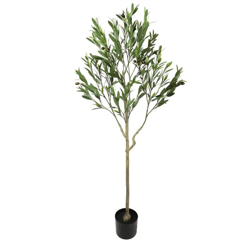 Nearly Natural UV Resistant Artificial Olive Tree 150cm - Indoor/Outdoor Decor - SuperSaverAU - view 1