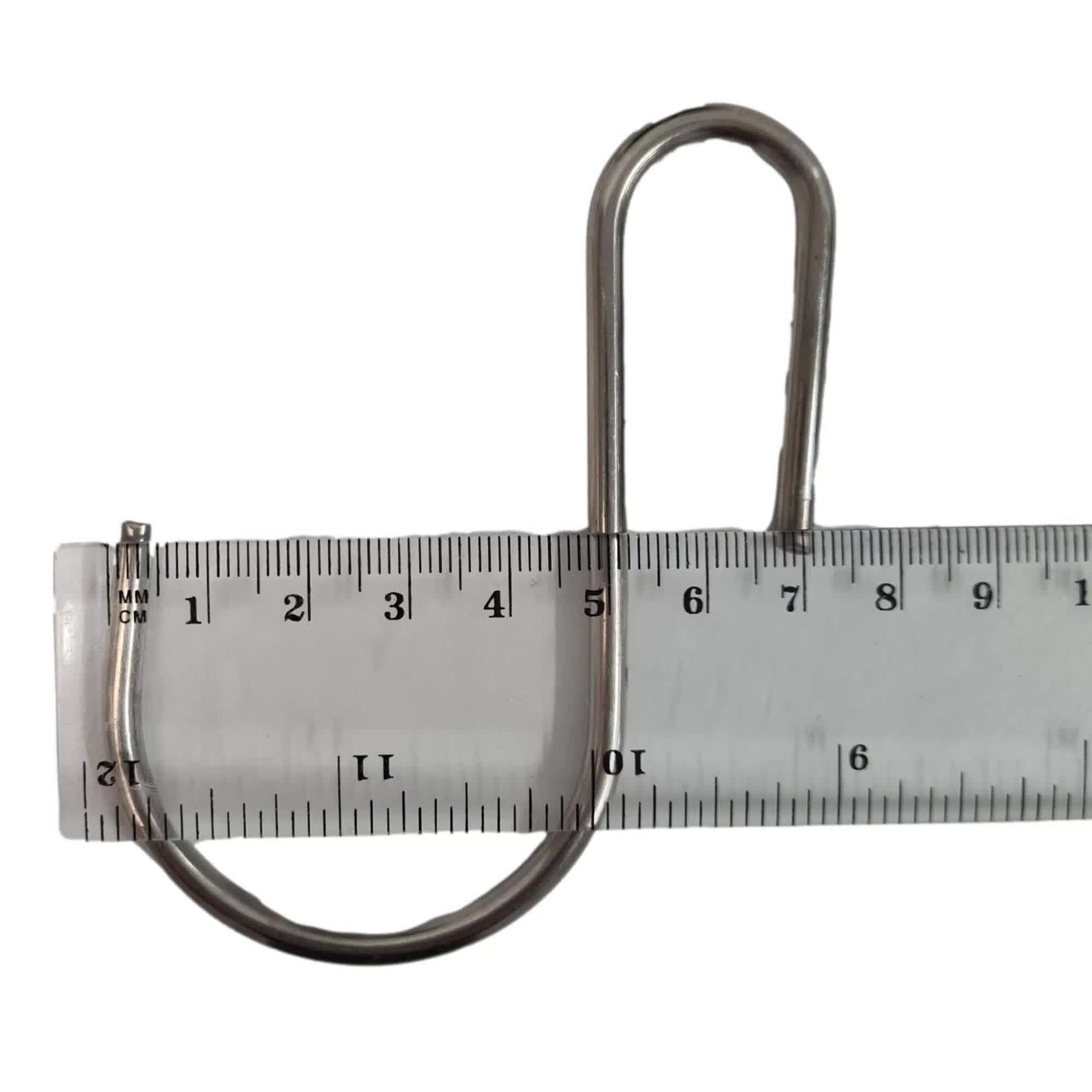 Stainless Steel Hanging Hooks 9cm x 7cm - 10 Pieces for Easy Green Wall Hanging - SuperSaverAU - view 3