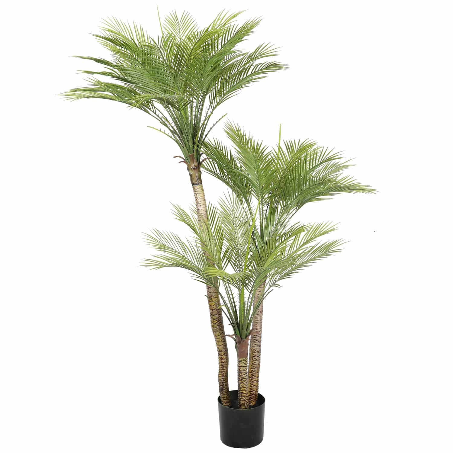 UV Resistant Artificial Parlour Palm Tree 180cm - Indoor/Outdoor, Easy Care - SuperSaverAU - view 1