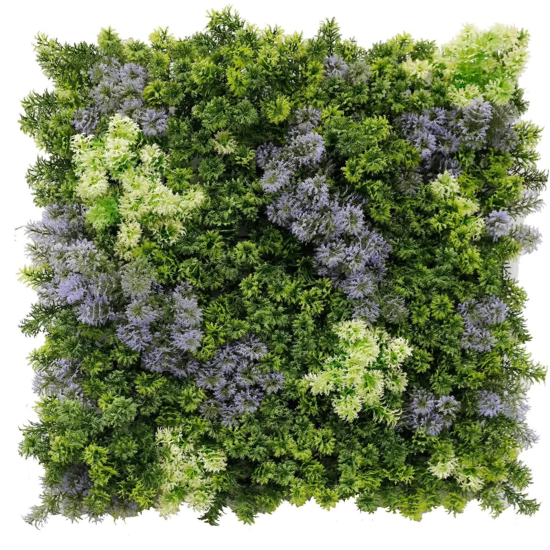 Nearly Natural Purple / Green Artificial Moss Panel UV Resistant 100cm x 100cm - SuperSaverAU - view 1