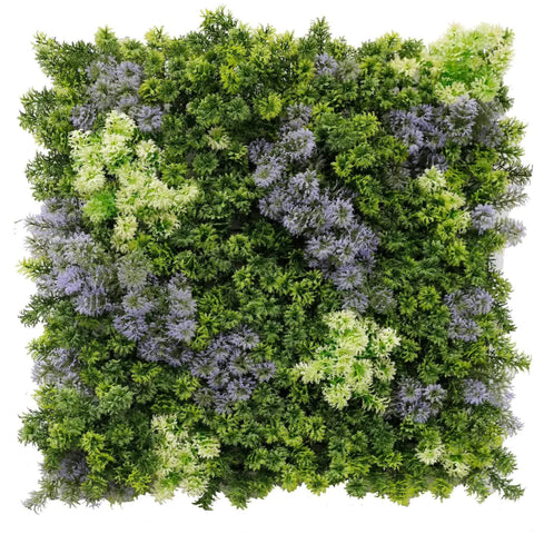 Nearly Natural Purple / Green Artificial Moss Panel UV Resistant 100cm x 100cm - SuperSaverAU - view 1