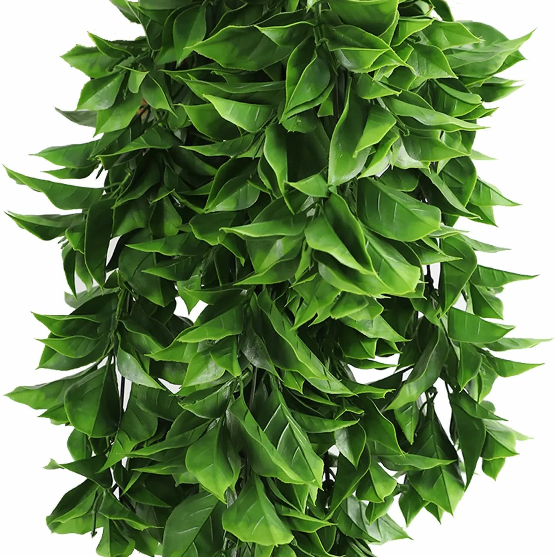 Premium Artificial Dense Hanging Flowering Pothos Bush – Vivid Green 27 x 72cm