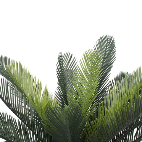 Cycad Plant 60cm - Realistic Faux Potted Tree for Indoor Use, Mixed Greens - SuperSaverAU - view 1