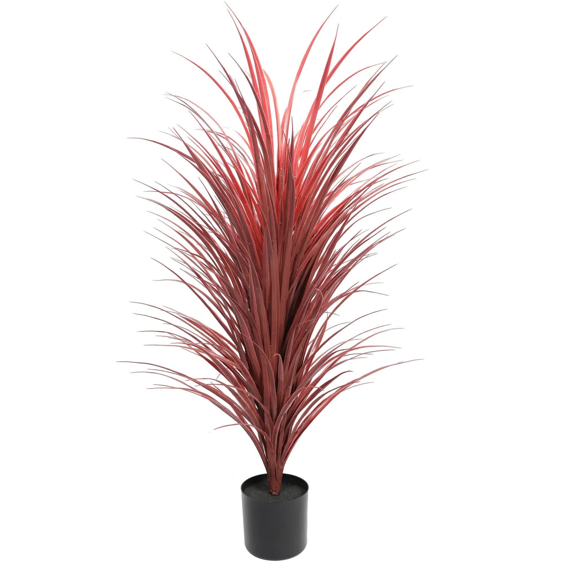 Potted Artificial Burgundy Grass Plant 115cm - UV Resistant, Indoor/Outdoor - SuperSaverAU - view 2
