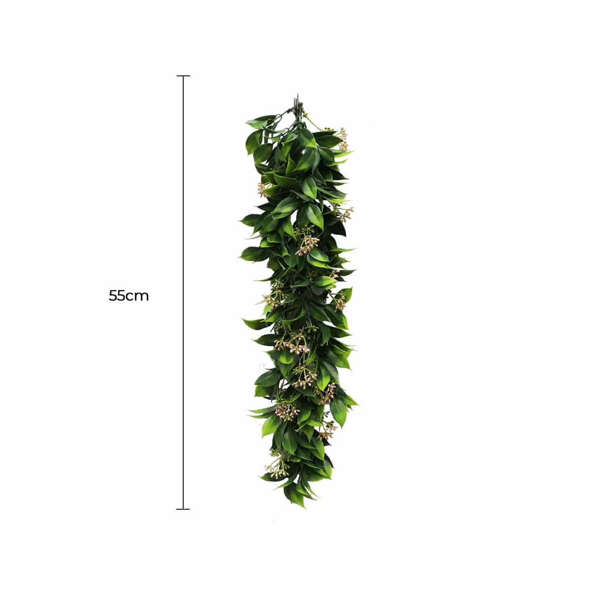 Artificial UV Resistant Hanging Garland with Blossoms - 55cm x 15cm - SuperSaverAU - view 1