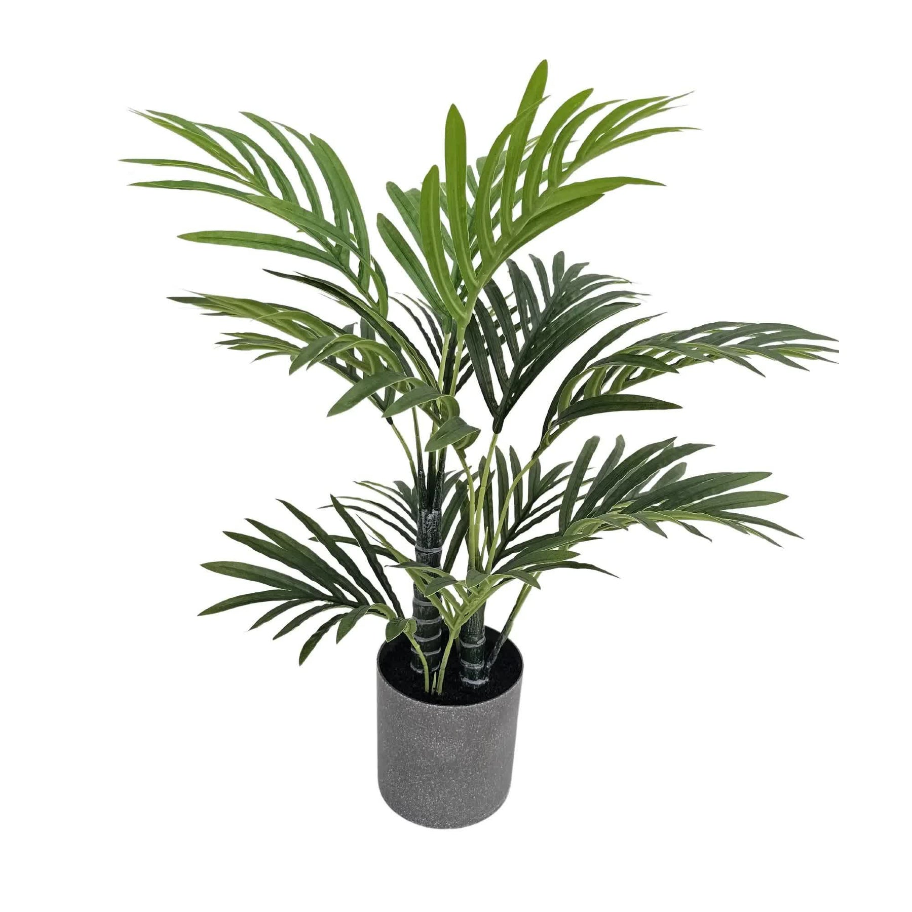 Artificial Potted Mini Palm Tree 55cm - Realistic, Maintenance-Free Decor - SuperSaverAU - view 3