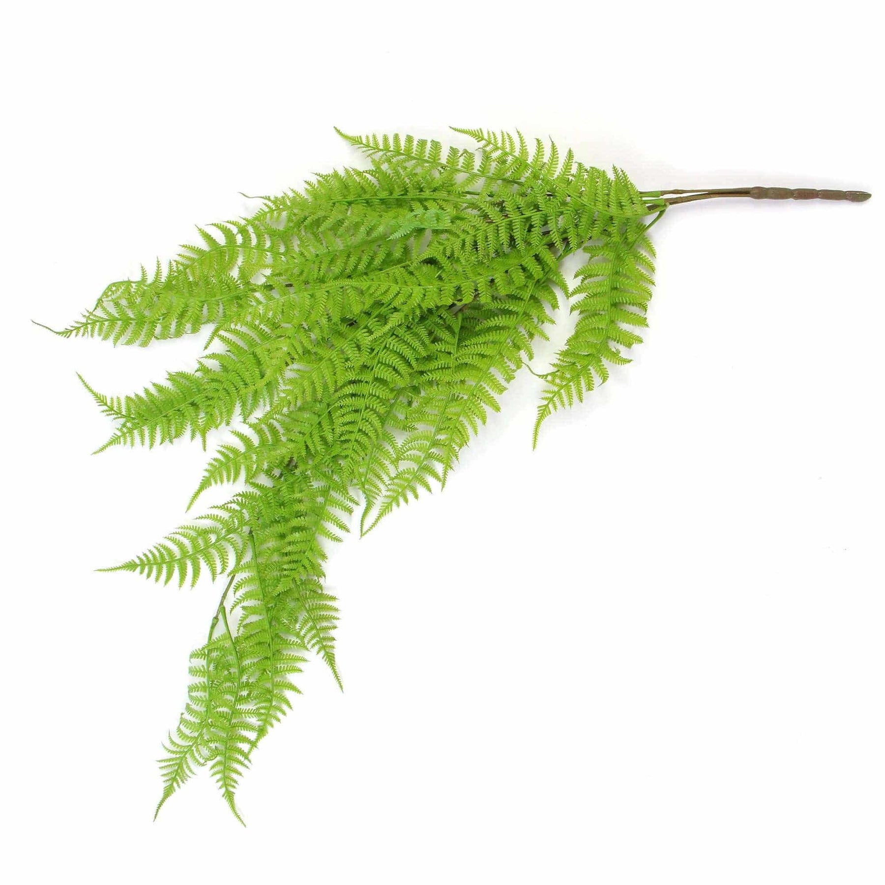 Artificial Hanging Boston Fern 85cm - UV Resistant, Vivid Green - SuperSaverAU - view 1