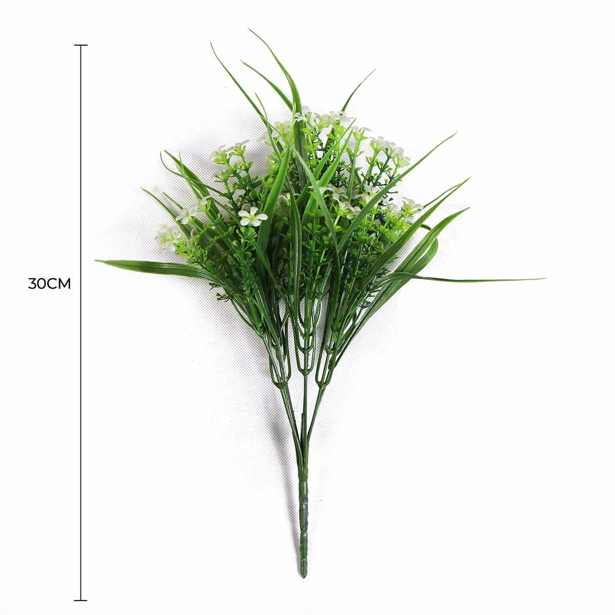 Artificial Daisy Grass Stem UV Resistant 30cm - Indoor/Outdoor Use, Easy to Clean - SuperSaverAU - view 2