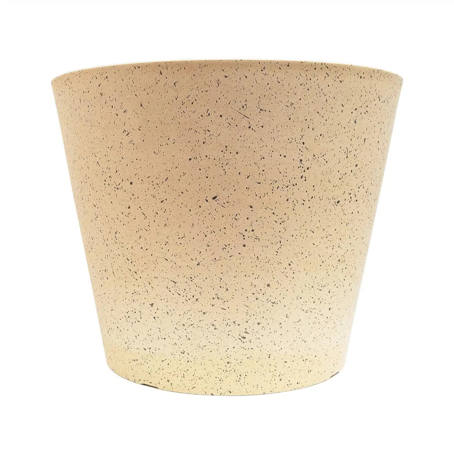 Imitation Stone Garden Pot 40cm - Durable Recycled Plastic & Concrete Planter - SuperSaverAU - view 1