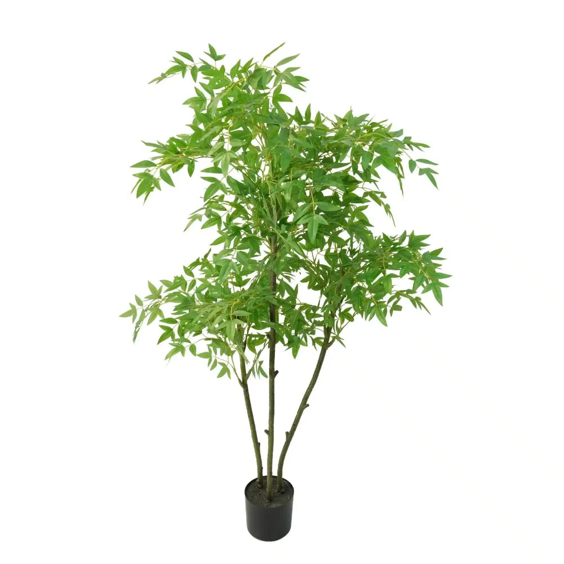Luscious Artificial Nandina Plant 140cm - Potted, Realistic, Zero Maintenance - SuperSaverAU - view 3