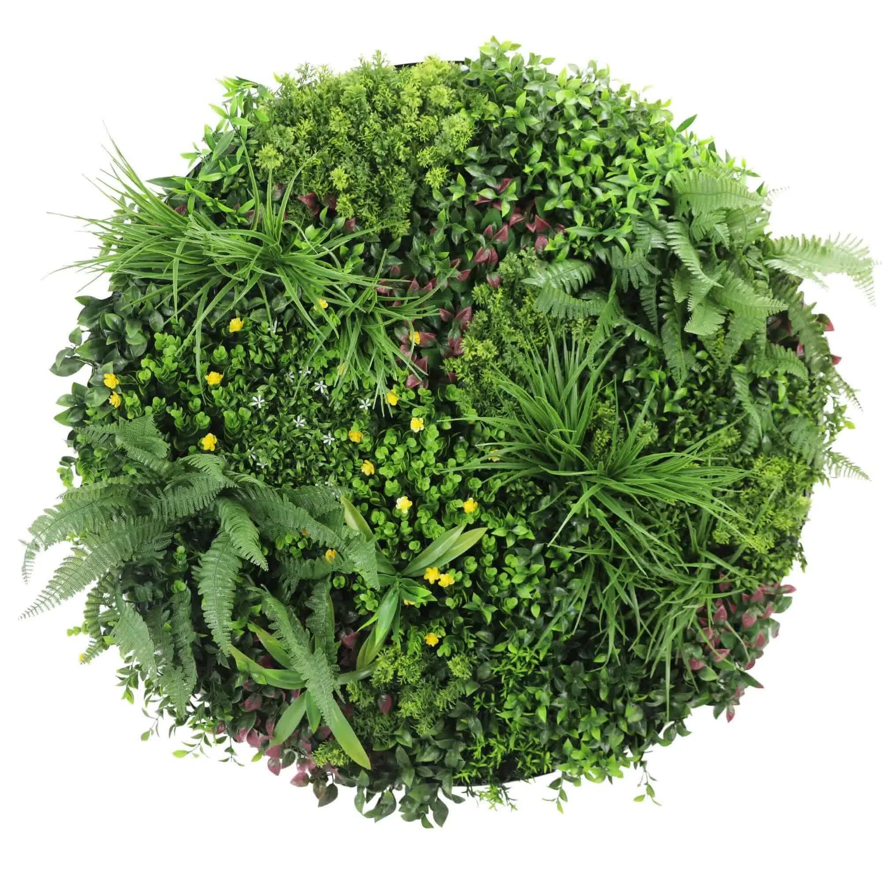 Slime-line Green Wall Disc 100cm - Indoor/Outdoor Artificial Foliage, UV Resistant - SuperSaverAU - view 2
