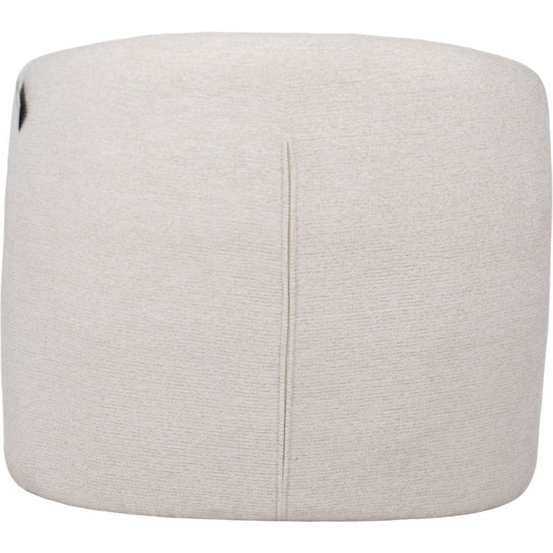 Elysian 72cm Beige Brown Fabric Occasional Chair Modern Living Room Accent Chair
