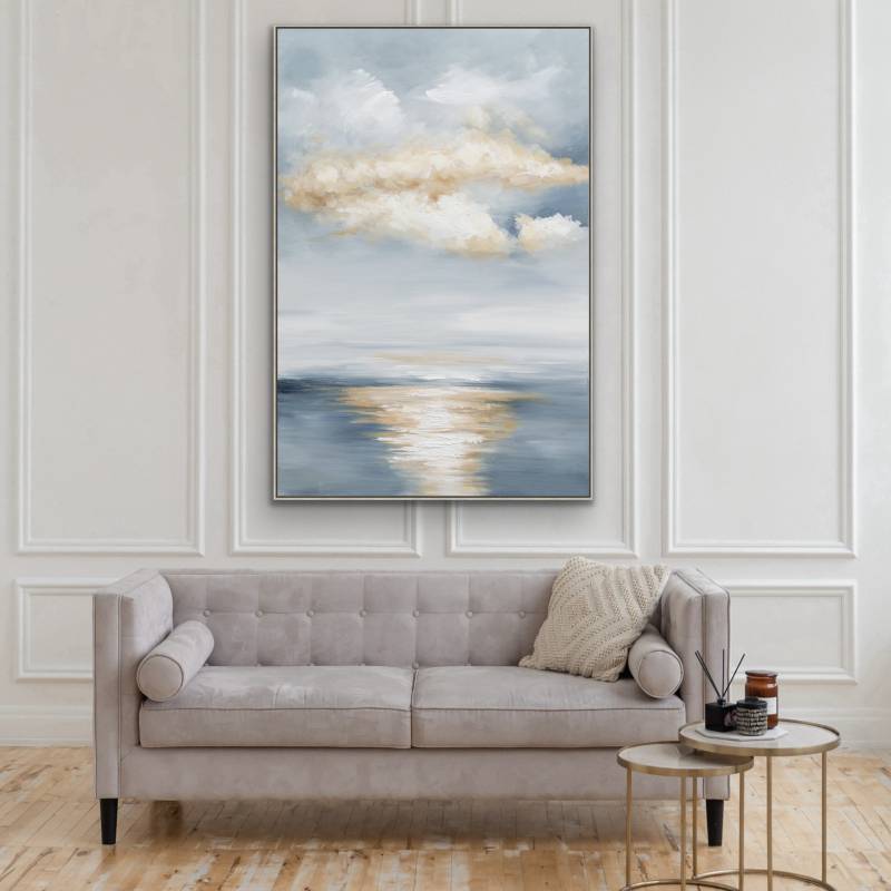 Sunset Delight Wall Art 120x80cm Multi Colour MDF Timber Decor - SuperSaverAU - view 2