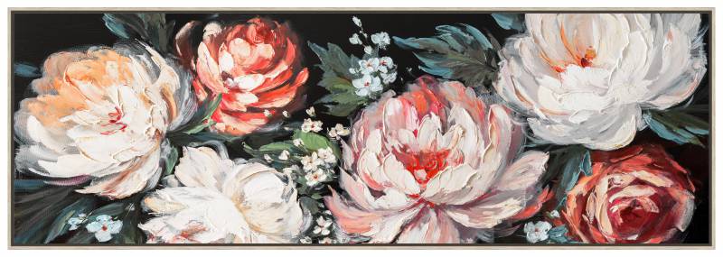 Blossoming Framed Artwork Multi Colour 150x50cm Wall Art Decor - SuperSaverAU - view 1