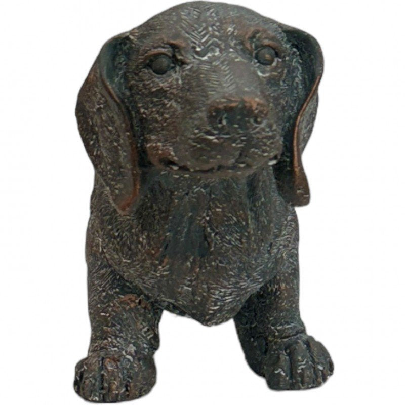 Victor Dog Planter 52x27cm, Rust Multi Colour, Poly Resin, Elegant Home Decor - SuperSaverAU - view 3