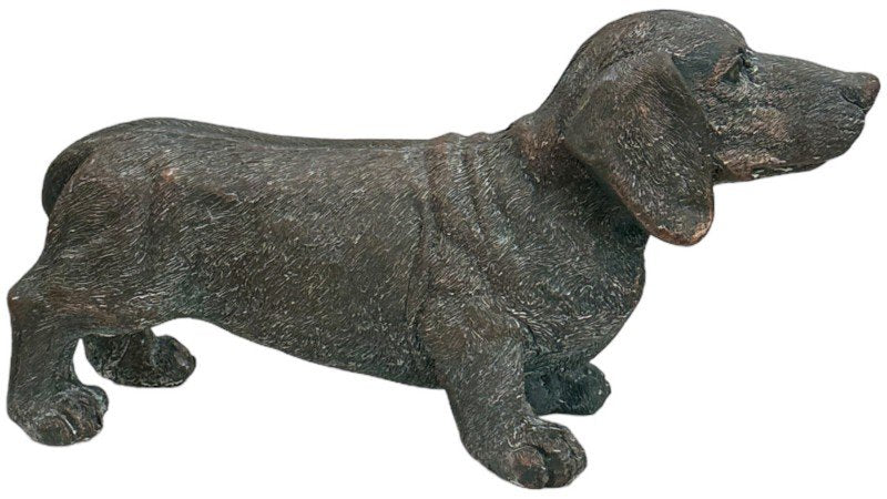 Victor Dog Planter 52x27cm, Rust Multi Colour, Poly Resin, Elegant Home Decor - SuperSaverAU - view 4