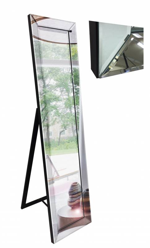 Mirror On Mirror Cheval Mirror 40x160cm - Elegant Free Standing Design - SuperSaverAU - view 1