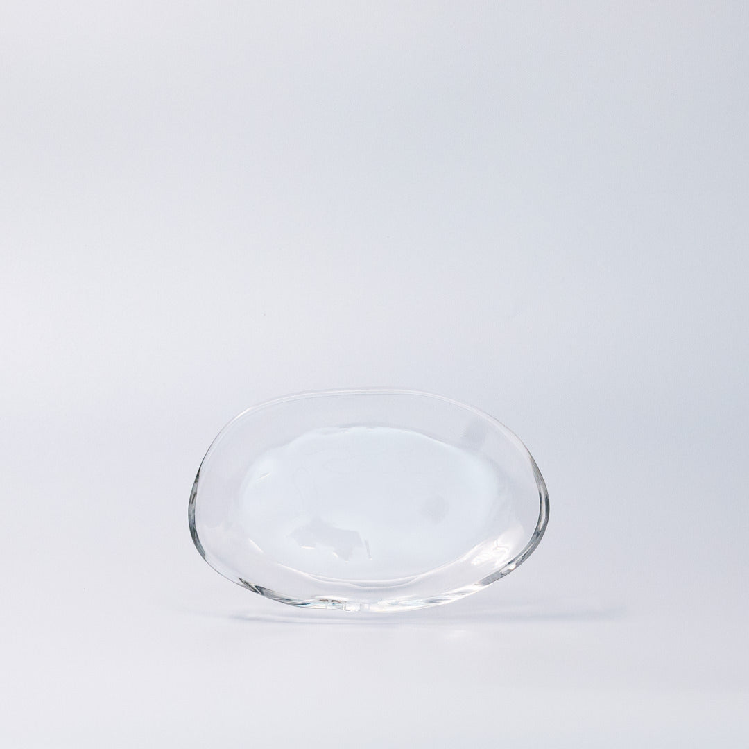 Premium 15.5cm Glass Oval Dish Food Safe Dishwasher Microwave Safe