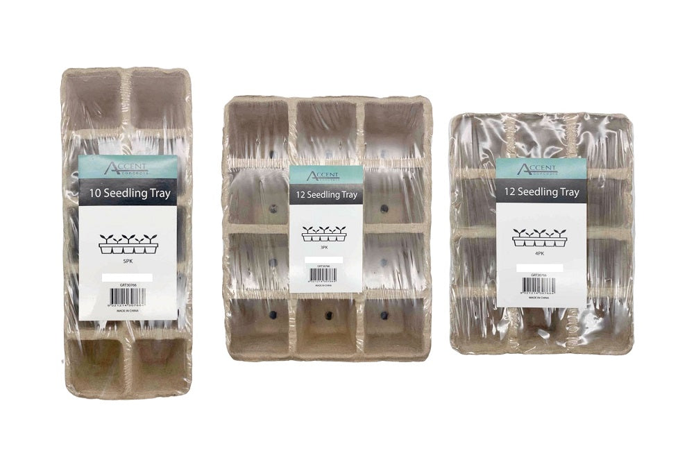 Brown Paper Seedling Tray Compartments - 288 Assorted, Versatile Planter - SuperSaverAU - view 1