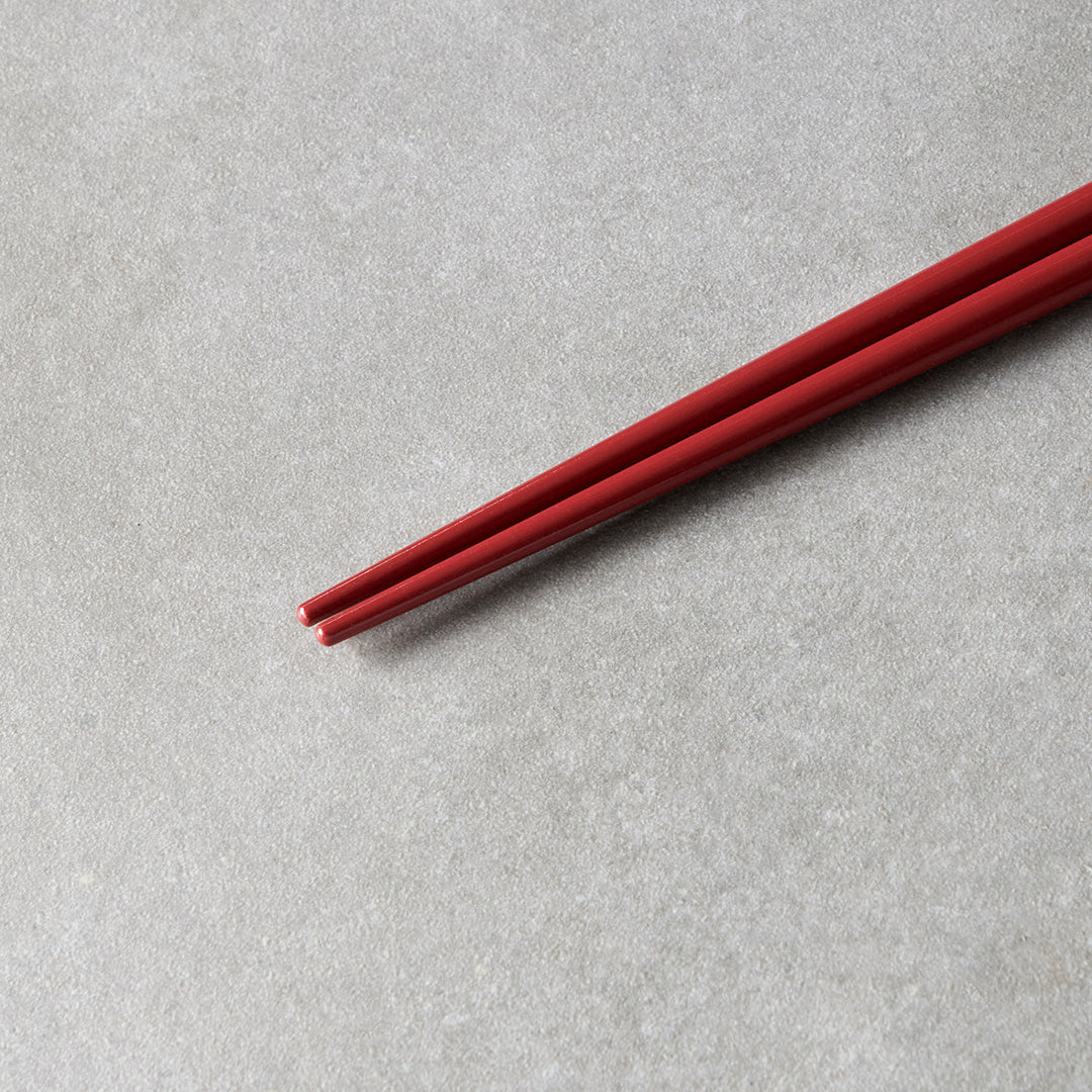 Premium Red White Lacquered Chopsticks Dishwasher Microwave Safe