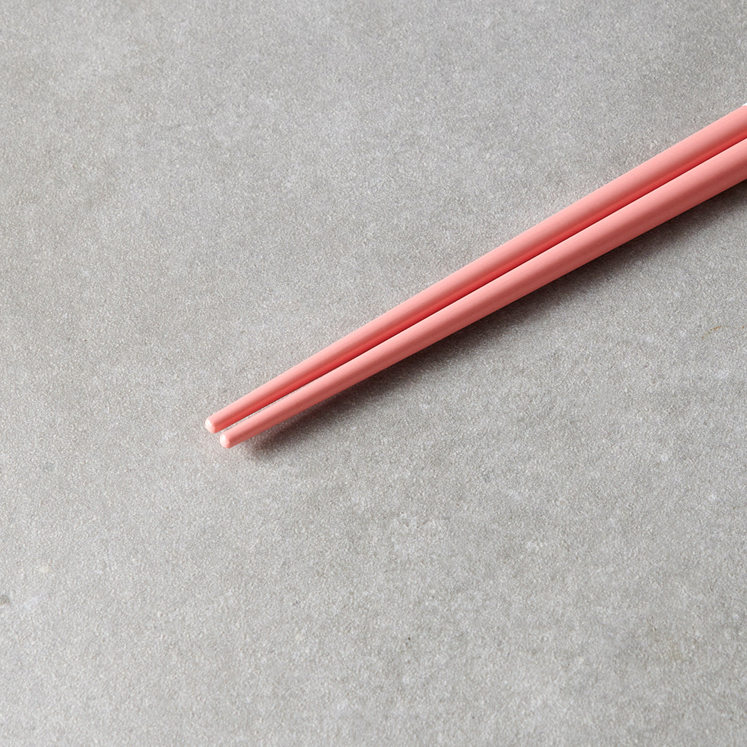 Premium Pink White Lacquered Chopsticks Dishwasher Microwave Safe