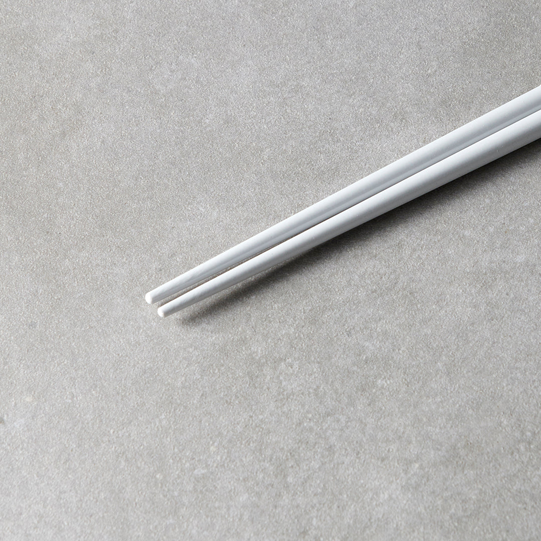 Premium Grey White Lacquered Chopsticks Dishwasher Microwave Safe