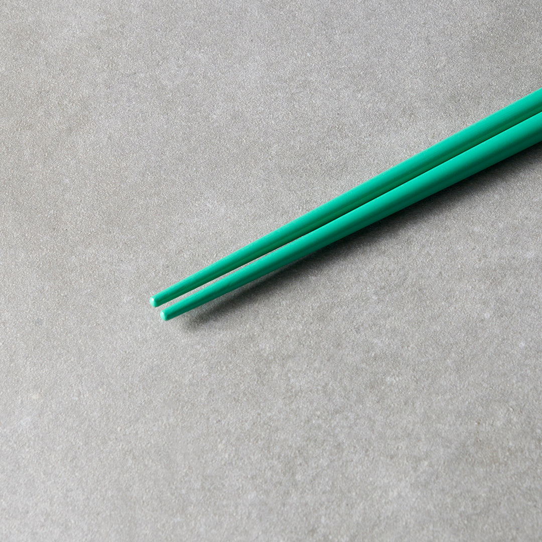 Premium Green White Lacquered Chopsticks Dishwasher Microwave Safe